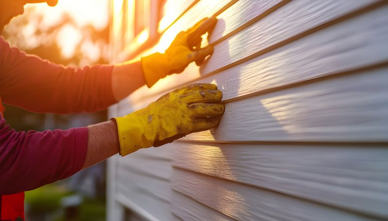Skilled Vinyl Siding Technician